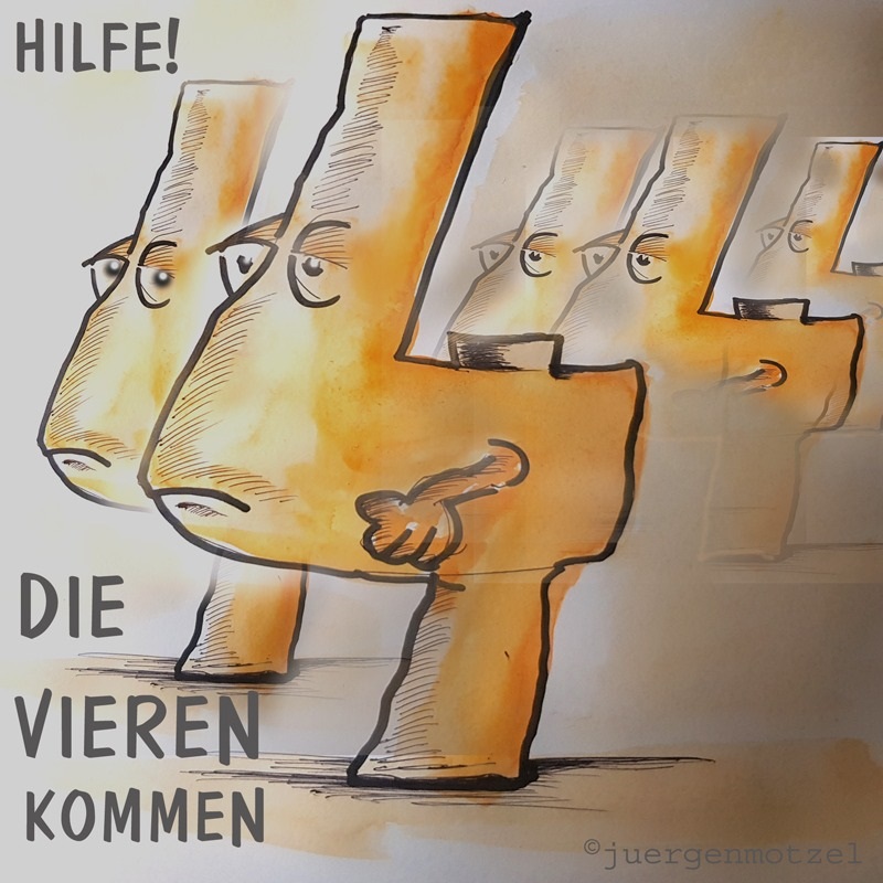 vierversum die vieren kommen